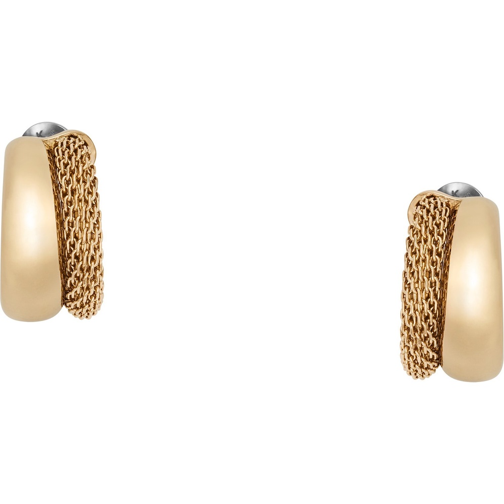 Skagen Créoles Acier inoxydable Boucles d'oreilles