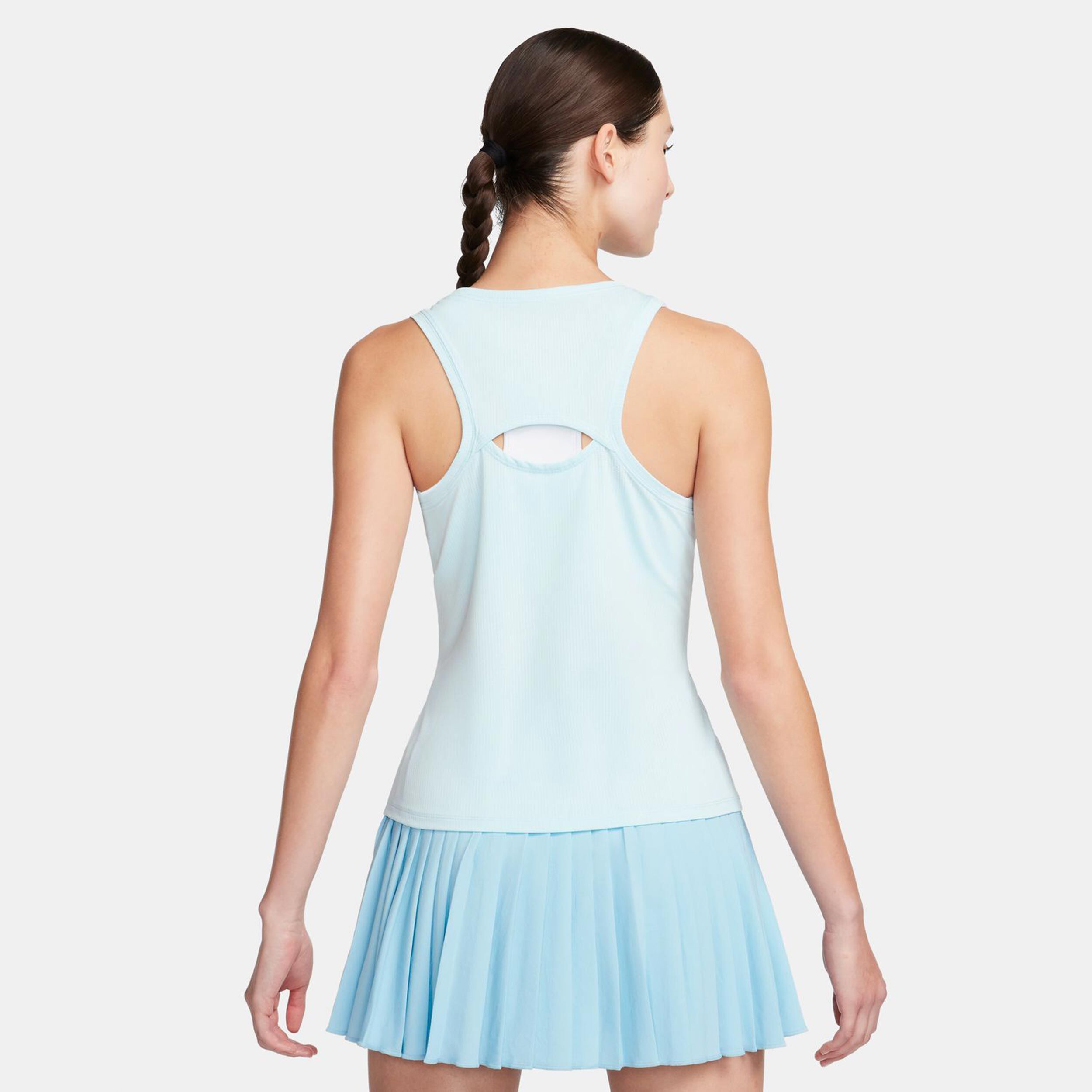 Dri-Fit Victory Tank-Top Damen - Hellblau, Schwarz