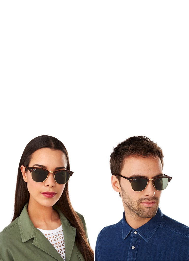 Ray-Ban  Zonnebril Clubmaster RB3016