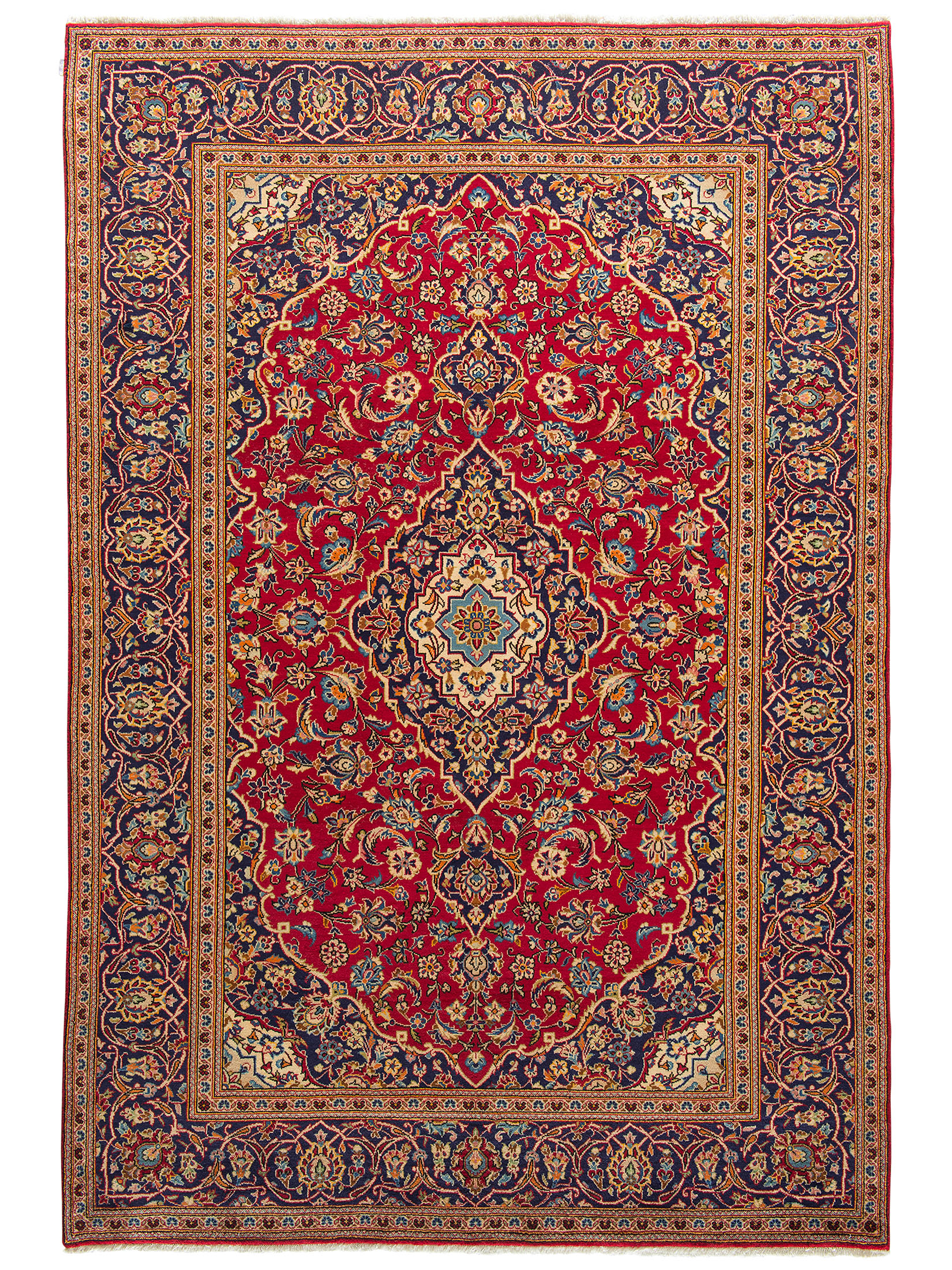 Keshan ca. 196 x 295 cm, Unikat / Einzelstück