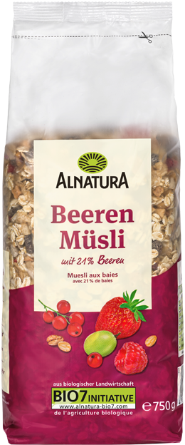 Alnatura Bio Beeren Müsli