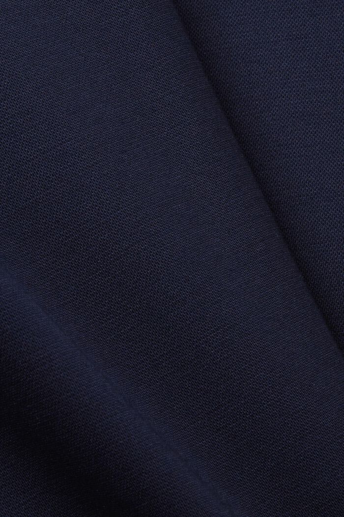 Einreihiger Piqué-Jersey-Blazer