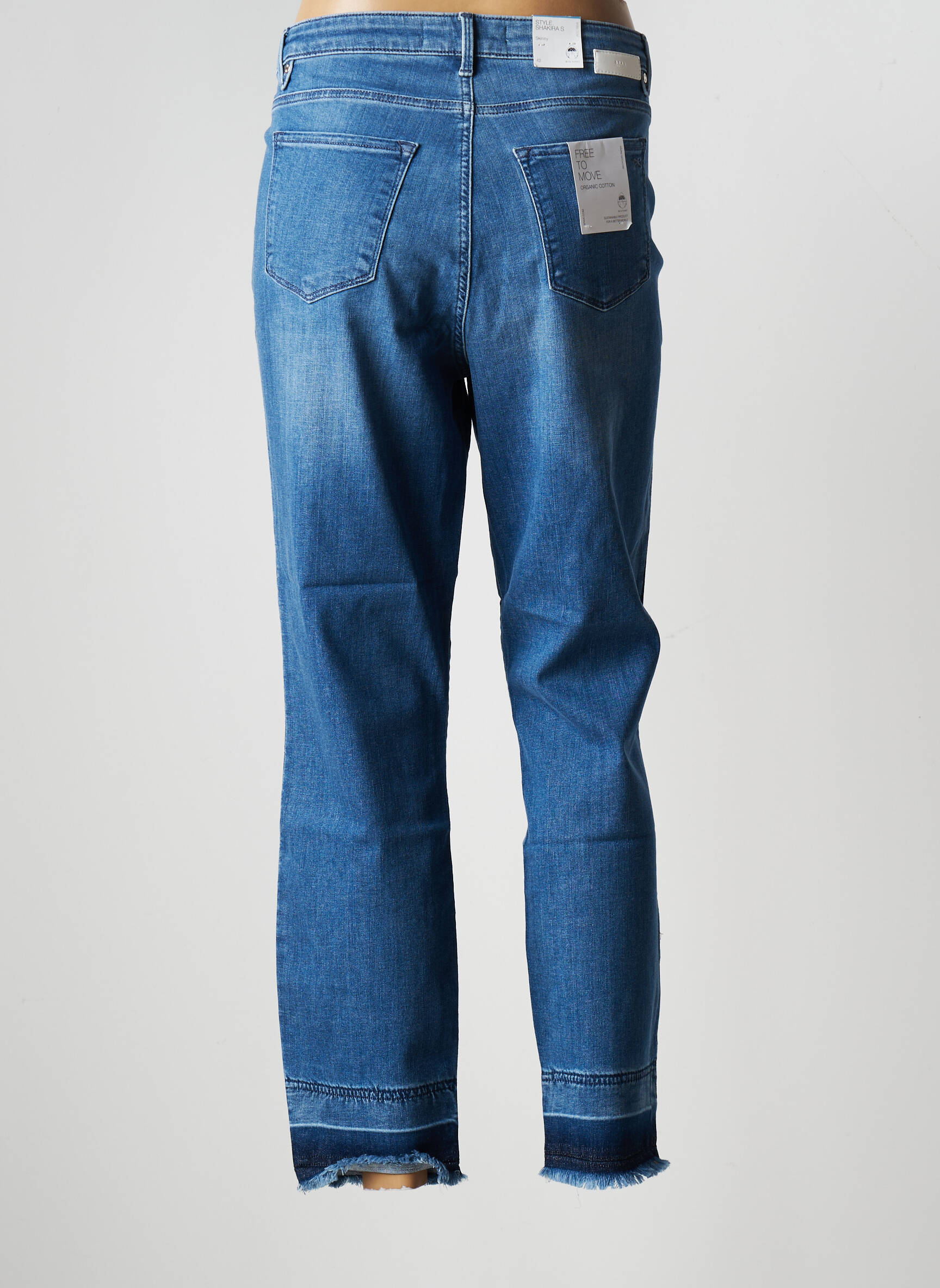 Brax Jeans Coupe Large Femme couleur noir