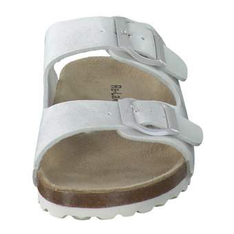 Leone Pantolette in silber