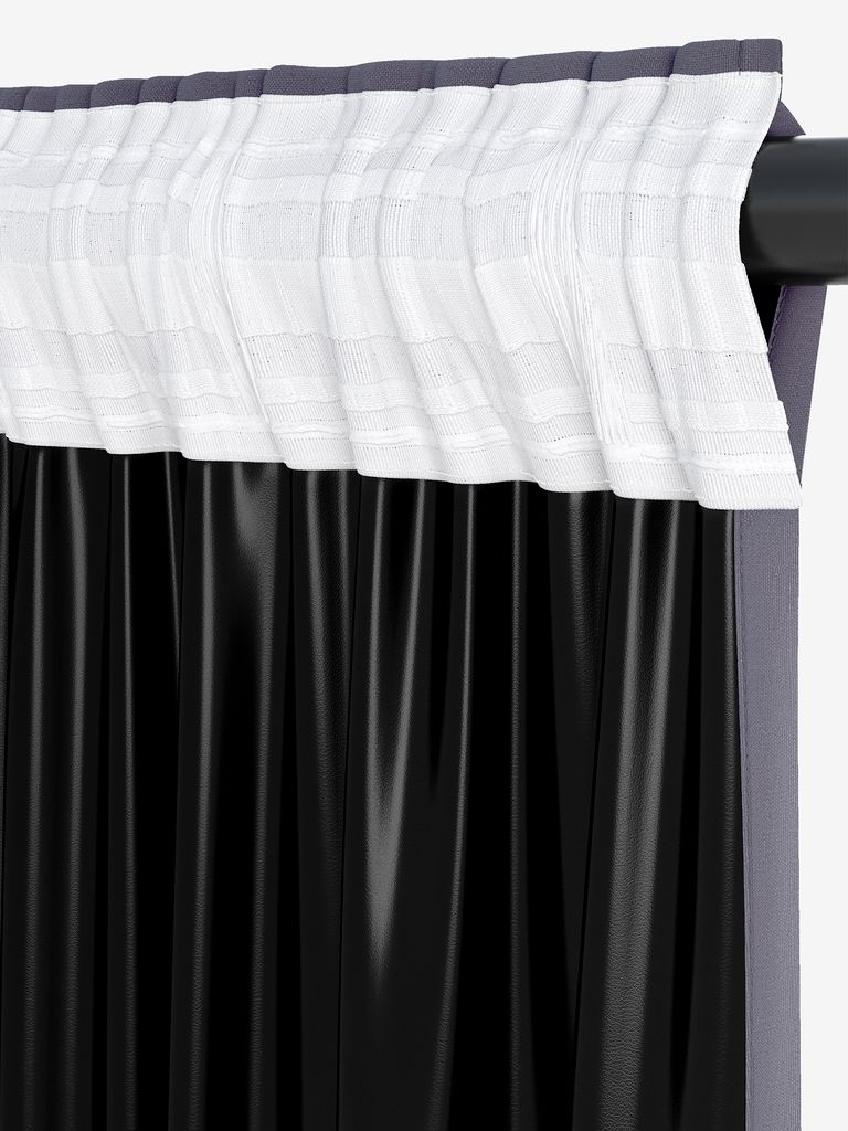 Cortina blackout STADSHOLMEN STADSHOLMEN 1x140x245 cinza