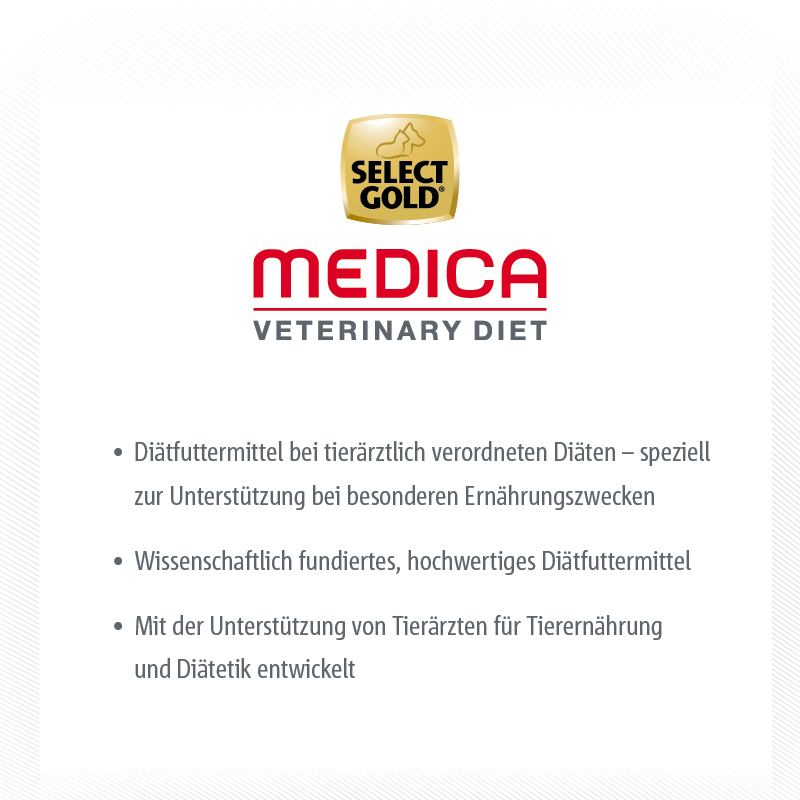 SELECT GOLD Hundetrockenfutter SELECT GOLD Medica Nierendiät Ente 2,5 kg