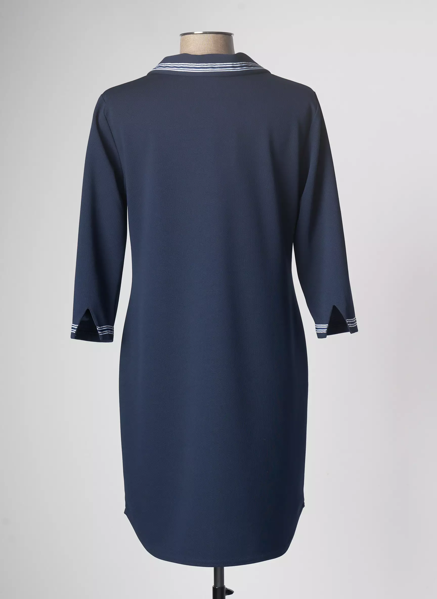 Gevana Robes Courtes Femme couleur bleu