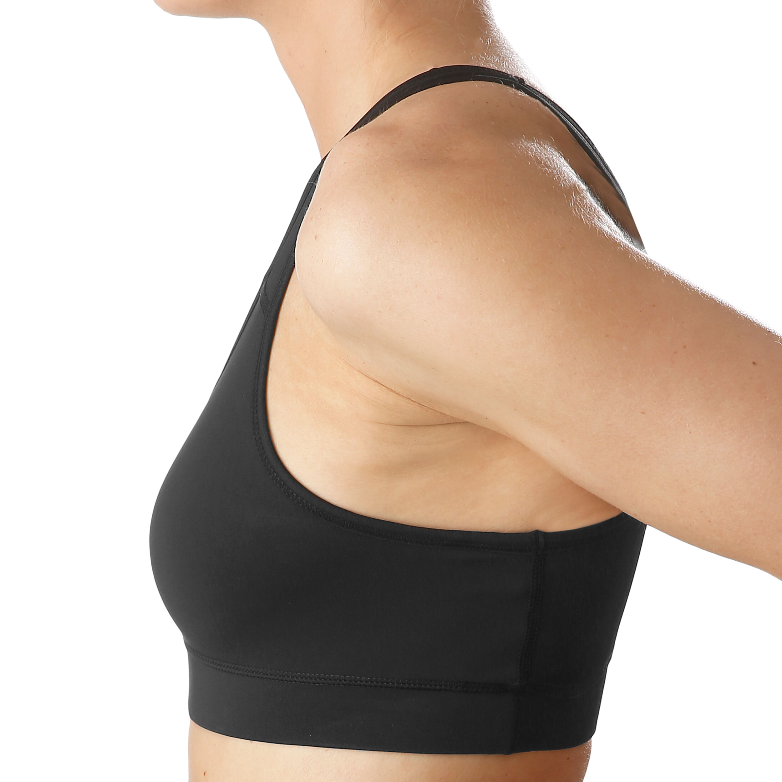 Jude Tech Sport-BH Damen - Schwarz, Weiß