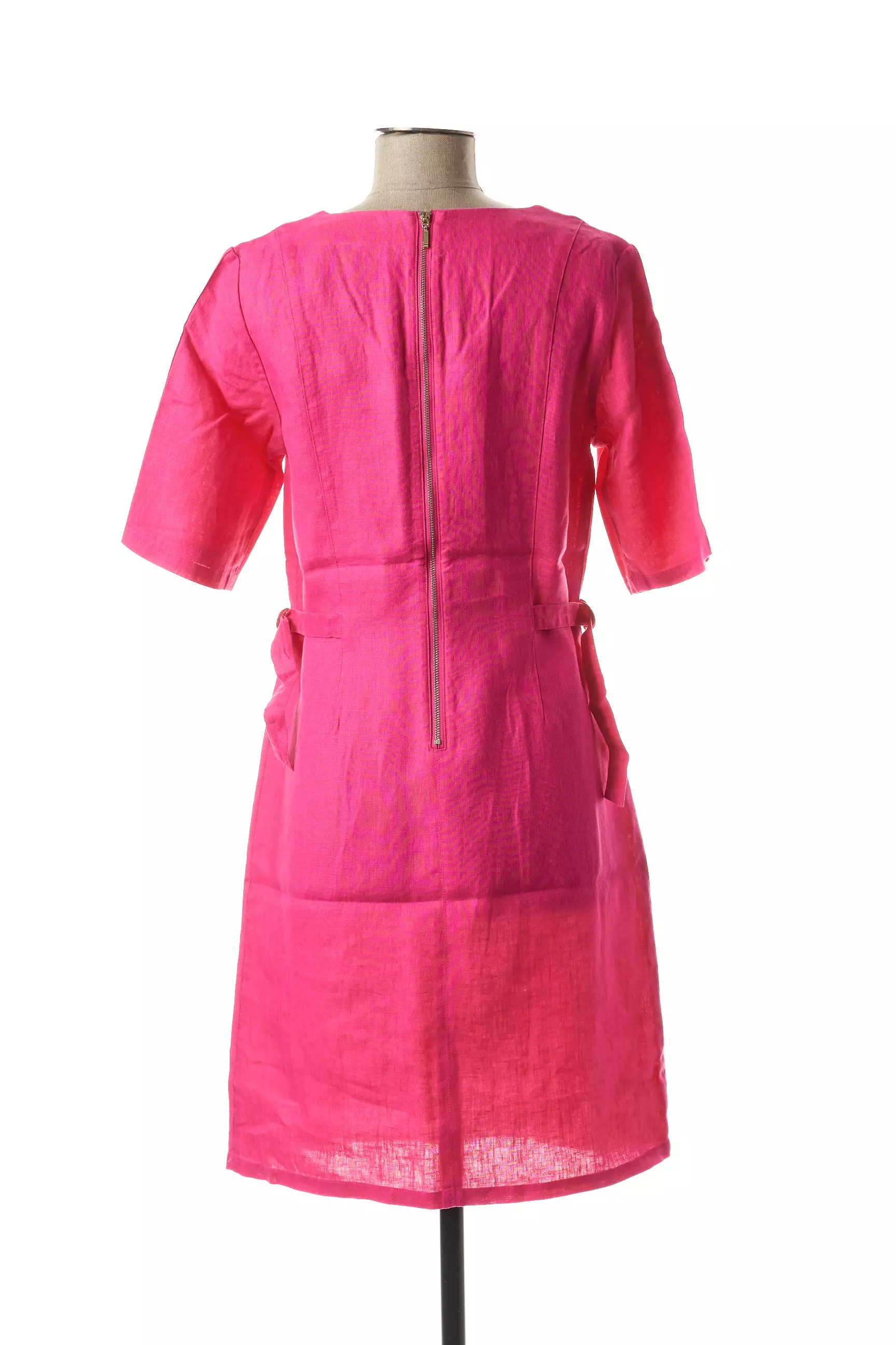 Julie Guerlande Robes Mi Longues Femme couleur rose