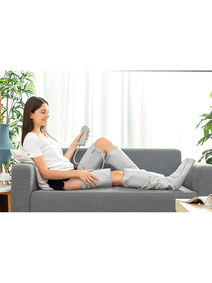 InnovaGoods Druckluft-Beinmassagegerät in Grau günstig kaufen onesize