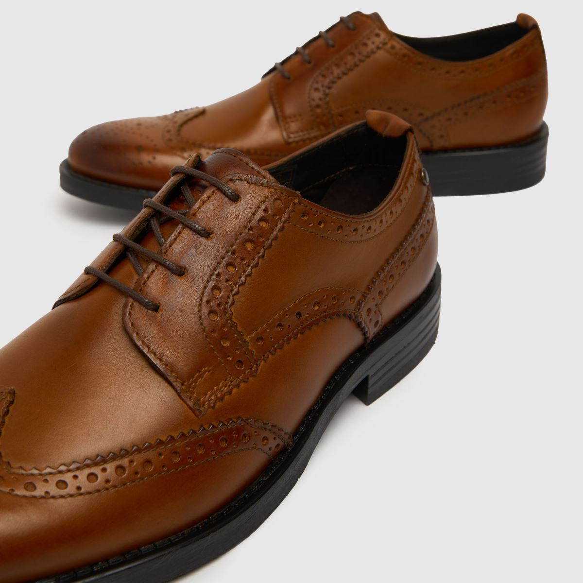 Base London Cooper brogue cipő barna színben