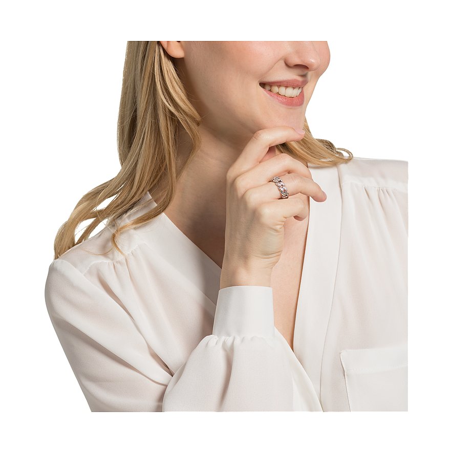 JETTE Damenring GLITTER CHAIN