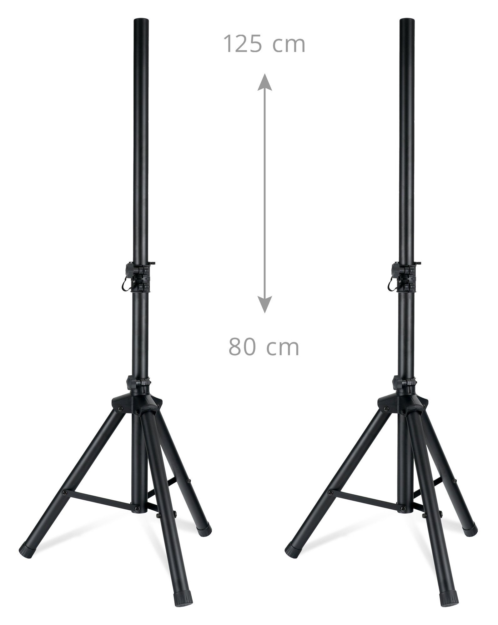McGrey BP-215 Bandpack PA-Anlage Lautsprechersystem (Bluetooth, 150 W, inkl. 4-Kanal Powermixer - USB/SD-Slot - Mikrofon, Kabel & Stative)