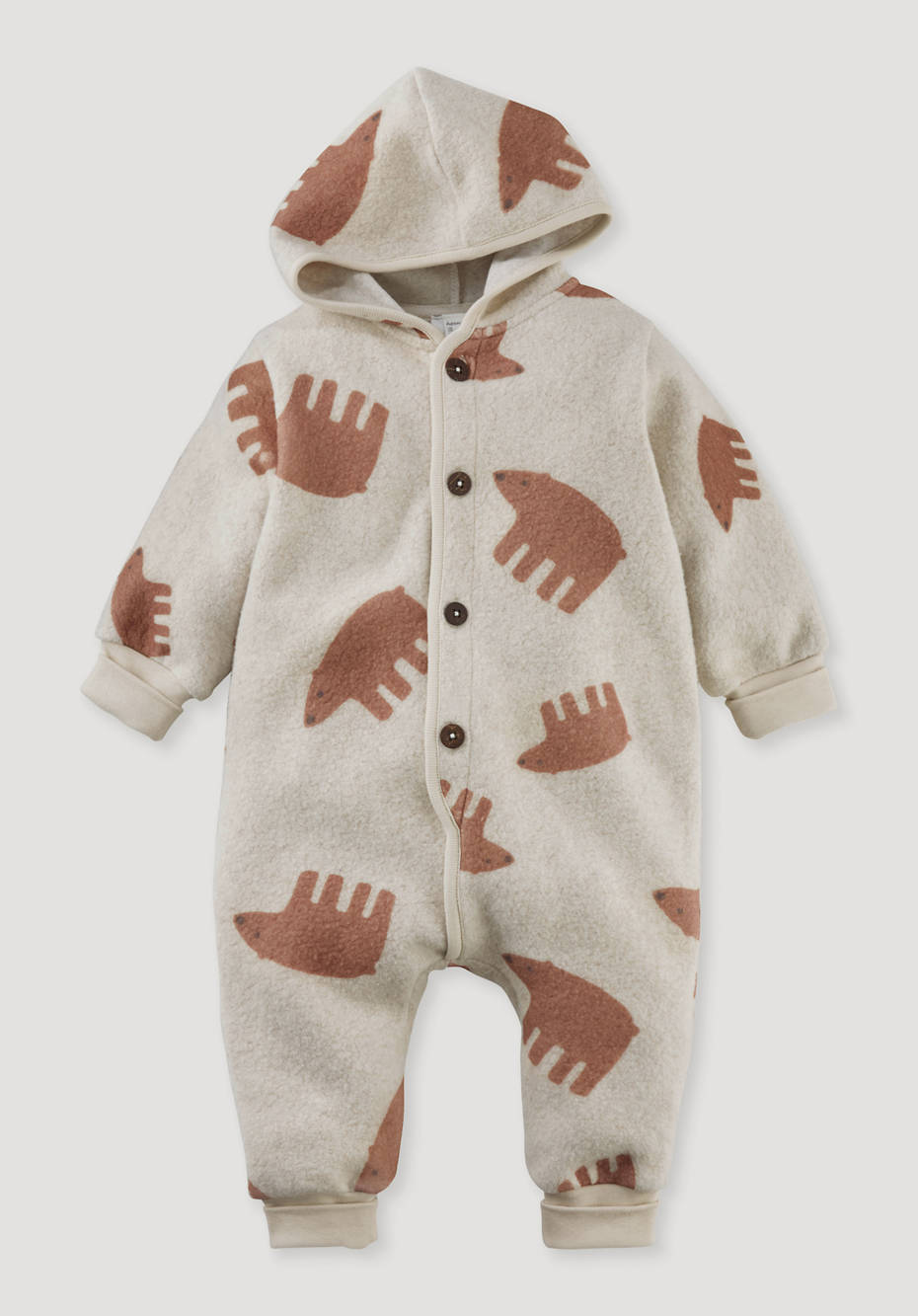 Fleece-Overall aus reiner Bio-Baumwolle