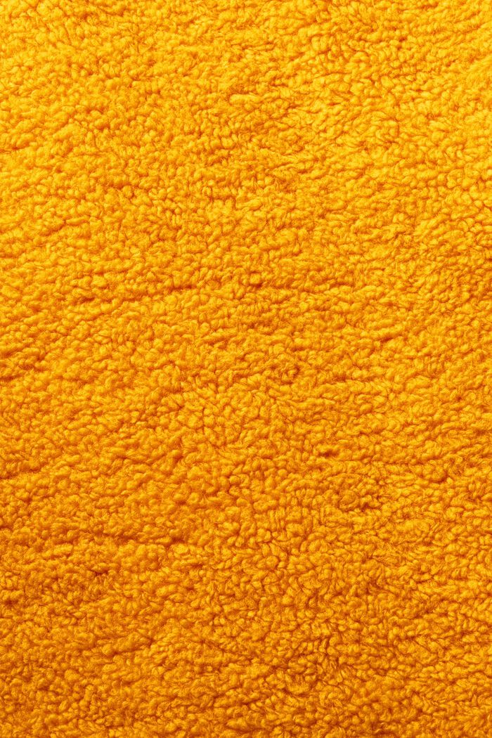 Weste aus Teddyfleece mit Logo-Stitching