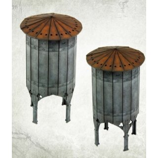 Hive City Rooftop Water Towers