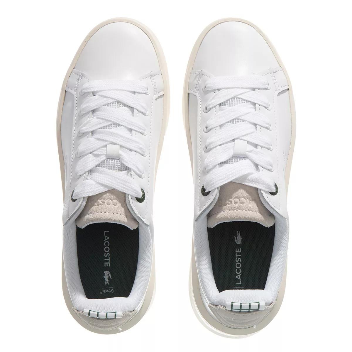 LACOSTE Freizeit Schnürer weiss