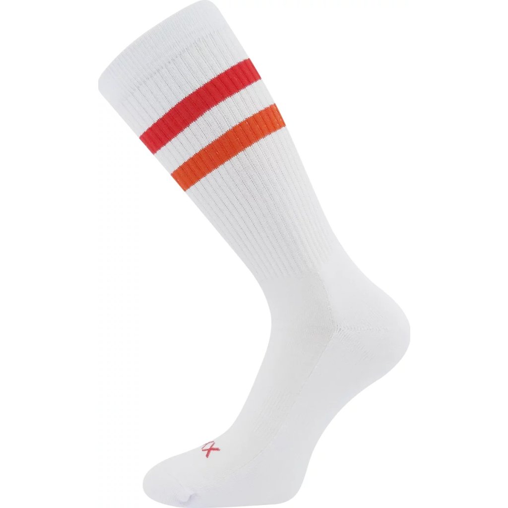 Voxx Retran weiß-rot Sportsocken, 1 Paar