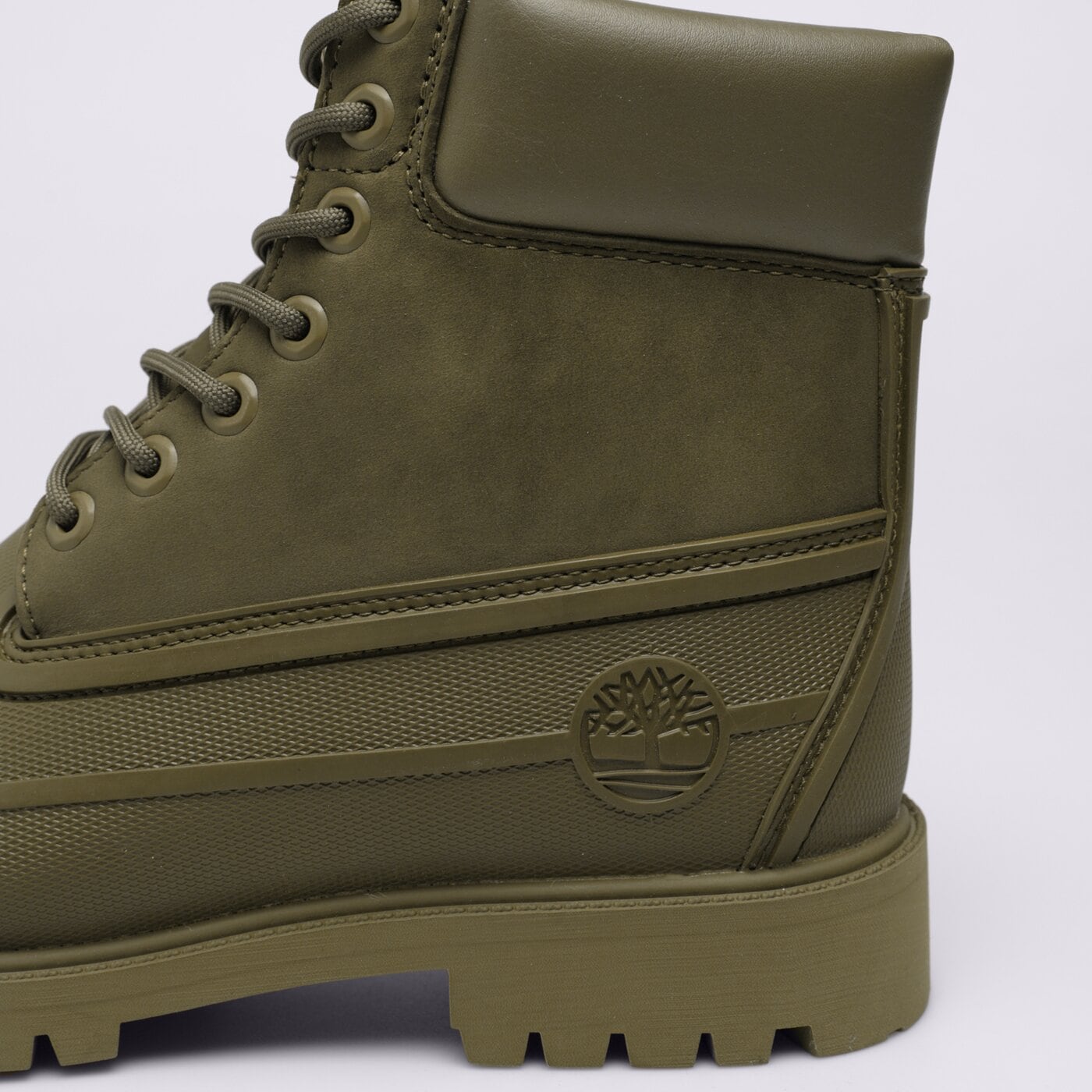 TIMBERLAND 6 INCH RUBBER TOE Khaki