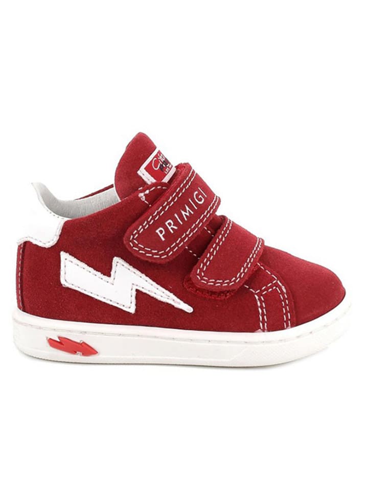Primigi Leder-Sneakers in Rot günstig kaufen