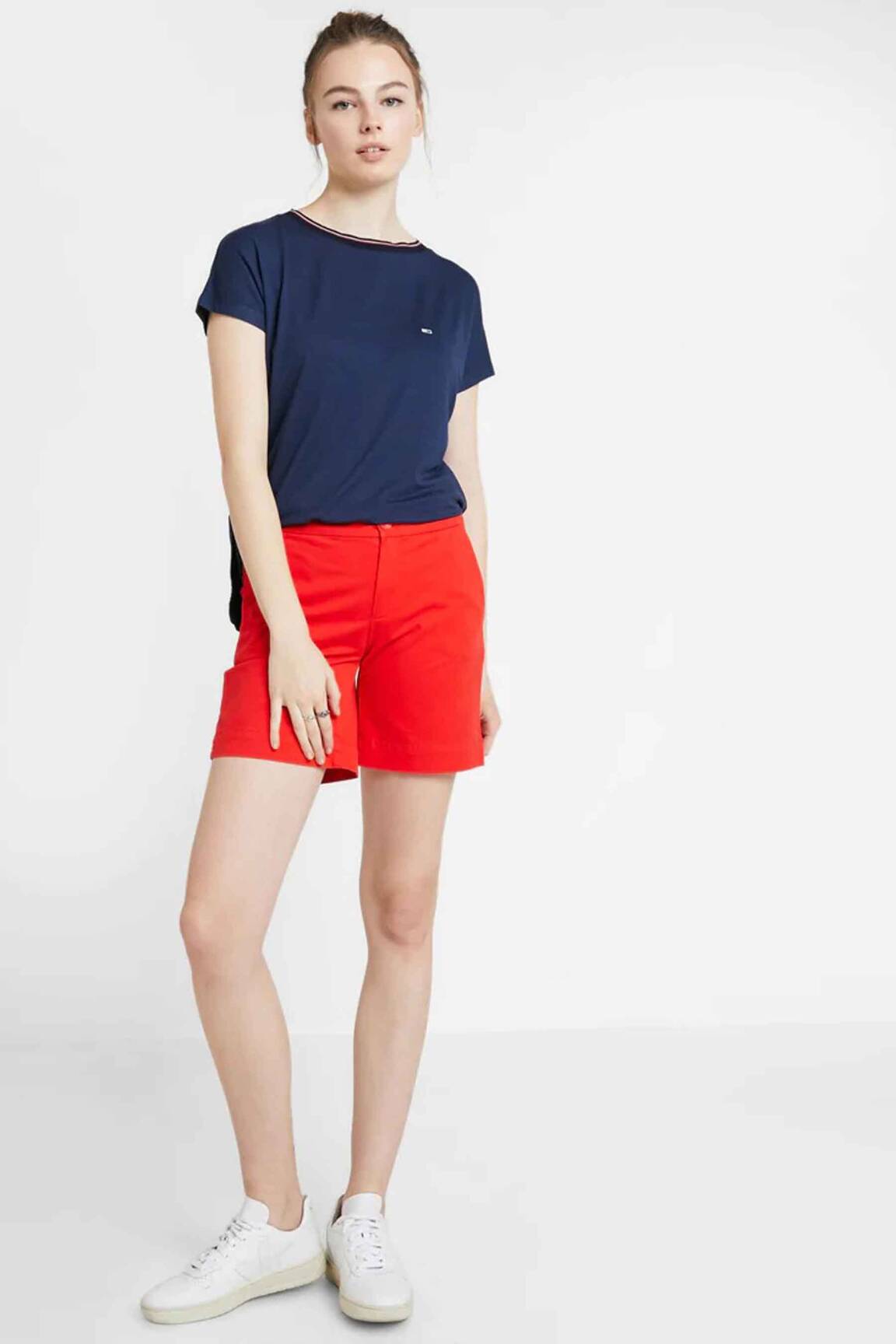 Tommy Hilfiger Shorts 1 Femme couleur rouge