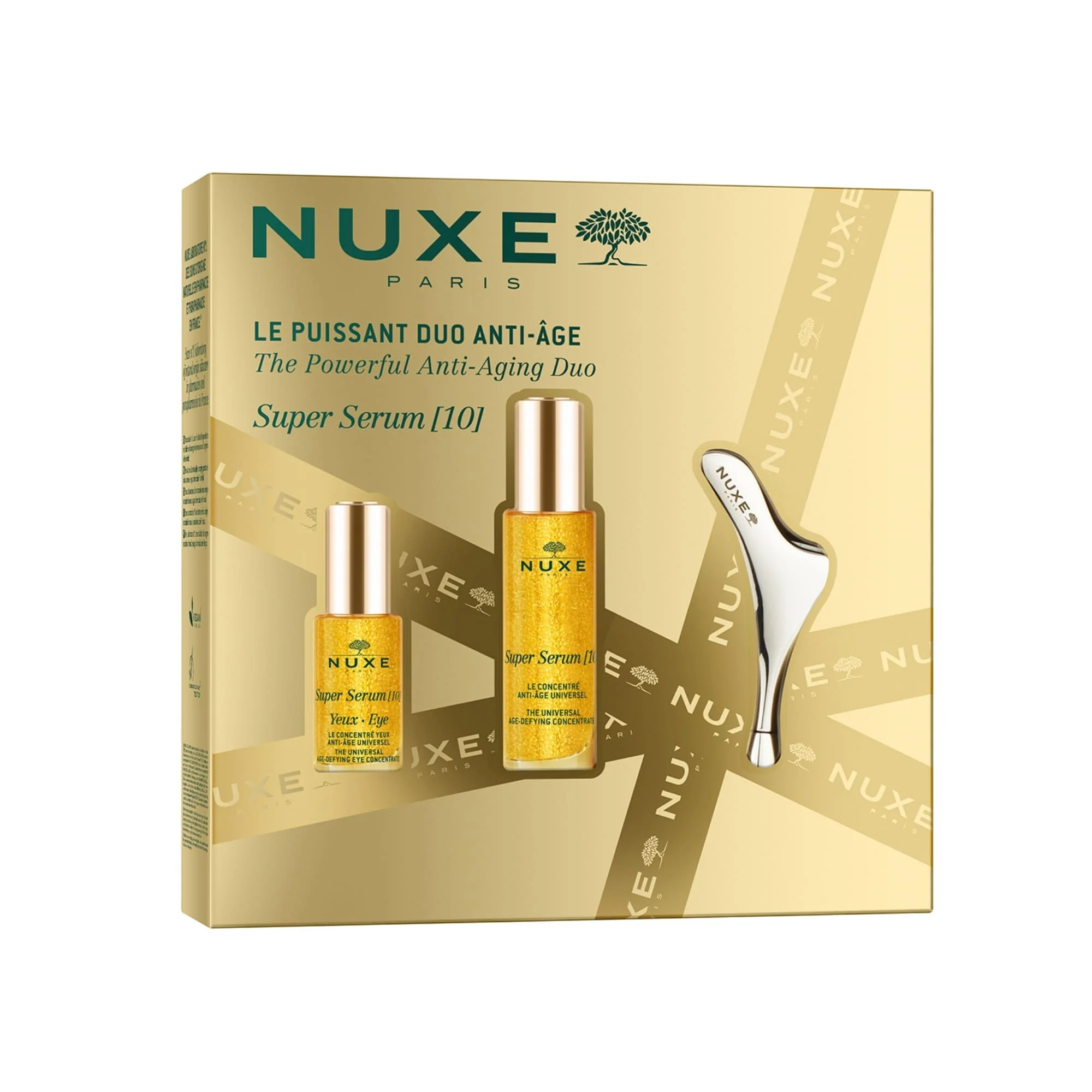 Super serumas [10] dovanų rinkinys Super serumas [10] - raukšles mažinantis dovanų rinkinys, raukšles mažinantis veido serumas, 24 valandų veido procedūra nuo raukšlių