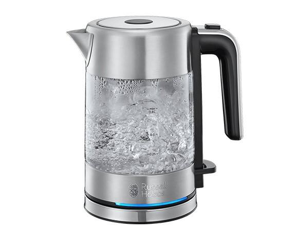 Russell Hobbs Wasserkocher 0.8 L Schwarz, Edelstahl 2400 W 24191-70