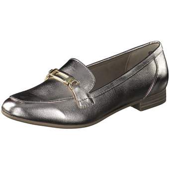 Marco Tozzi Slipper in silber
