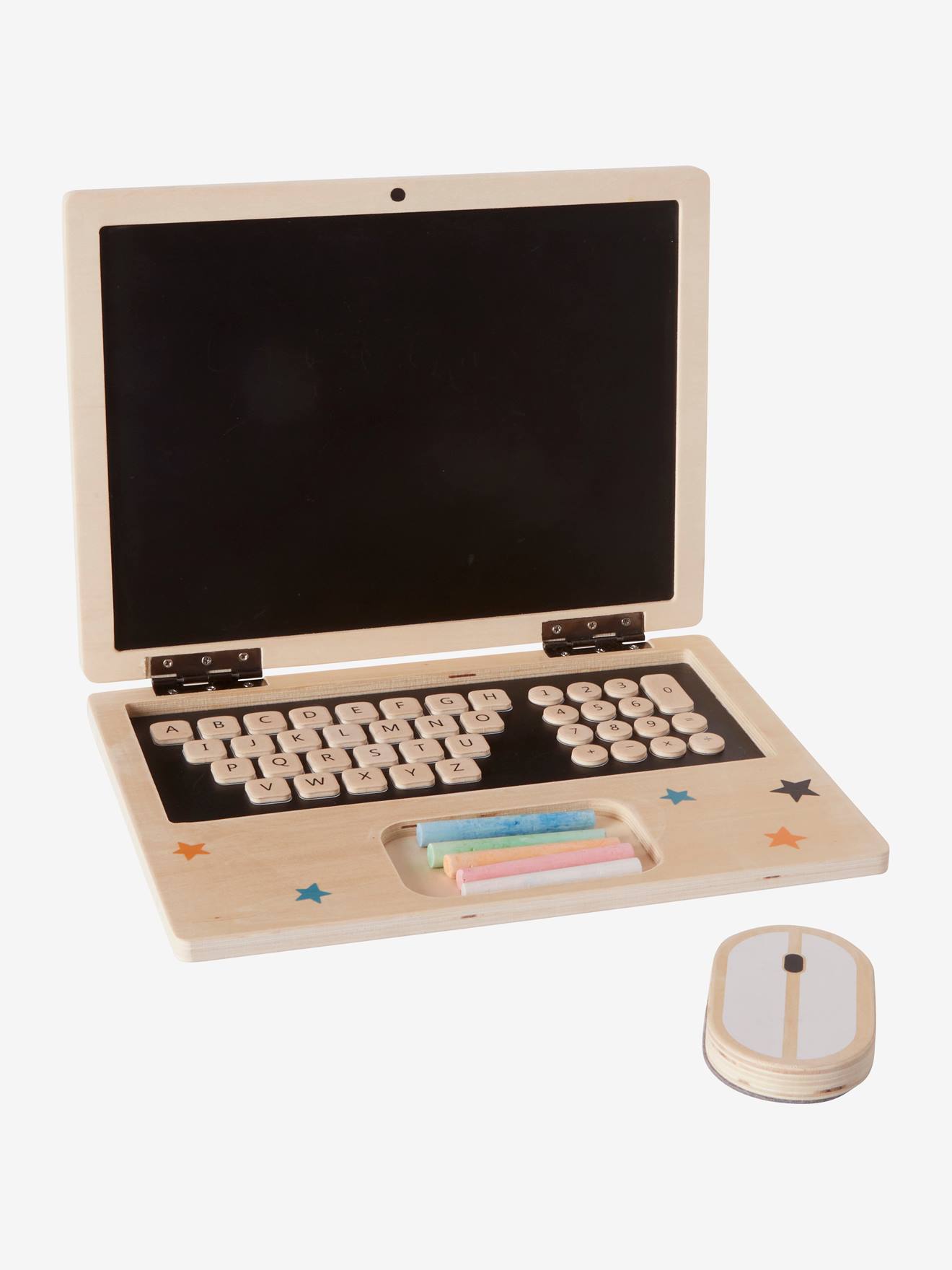 Ordinateur portable en bois FSC® noir