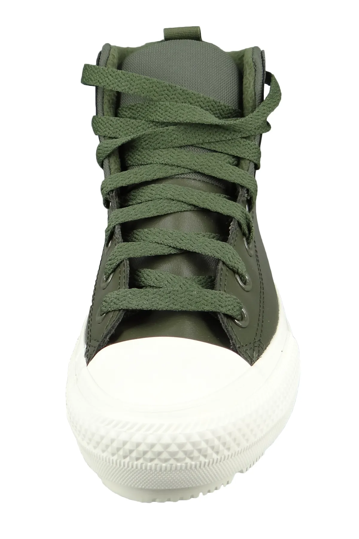 converse  Damen High Sneaker Chuck Taylor All Star Berkshire Boot 171429C Grün Cargo Khaki Leder 2 Absatz