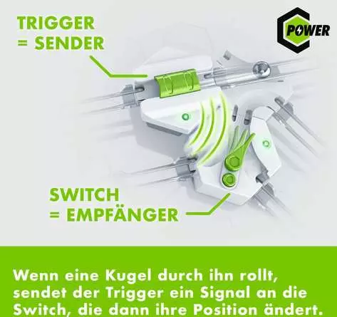 GraviTrax Power Extension Interaction - Kugelbahn-Erweiterung für Kinder ab 8 Jahren