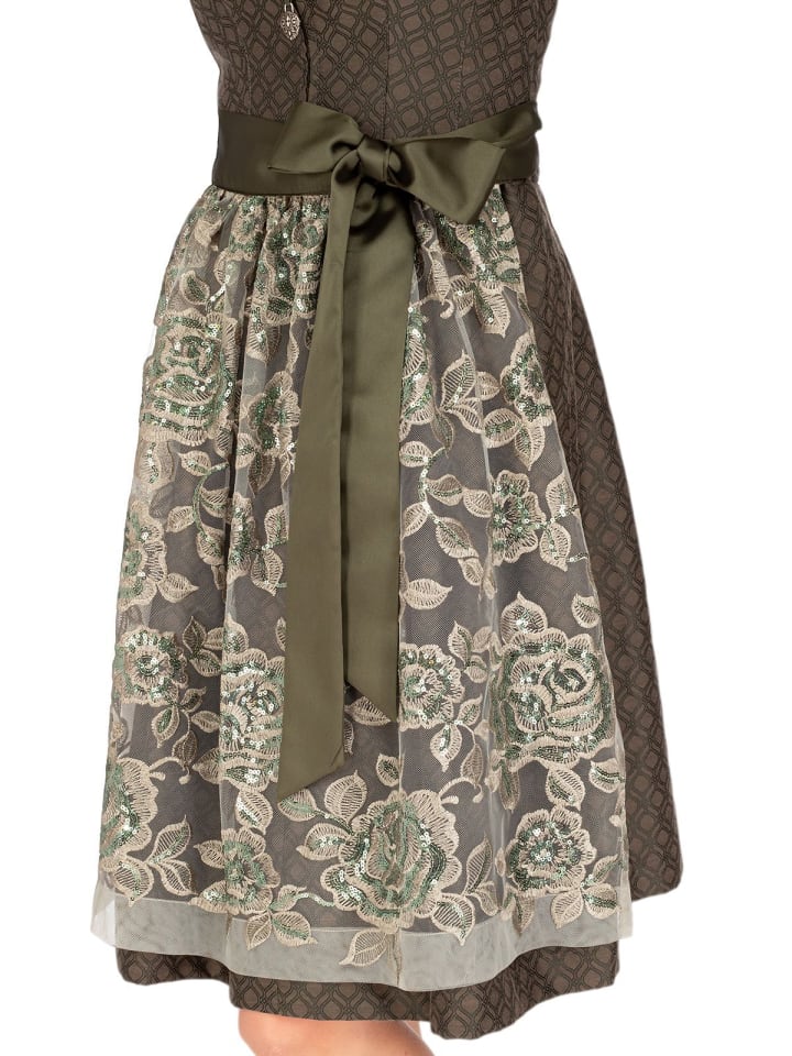 MarJo Mini Dirndl AMPFING in grün günstig kaufen 36