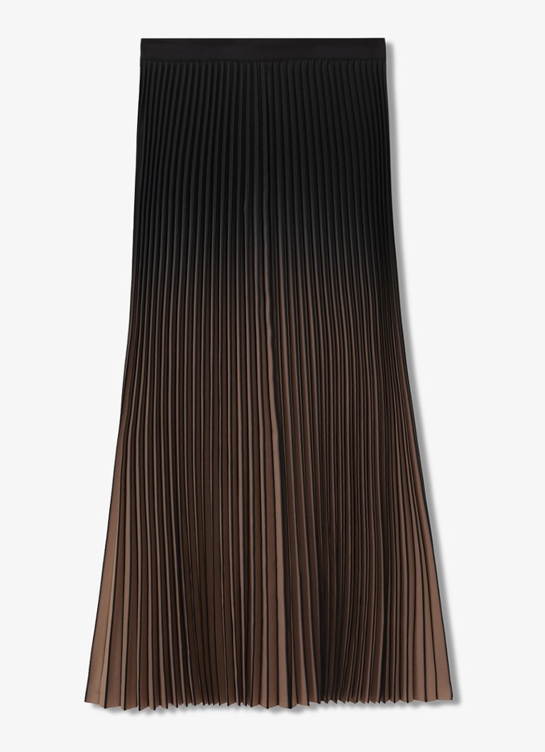 Fustă midi plisată cu imprimeu tie-dye Marlie de Reiss