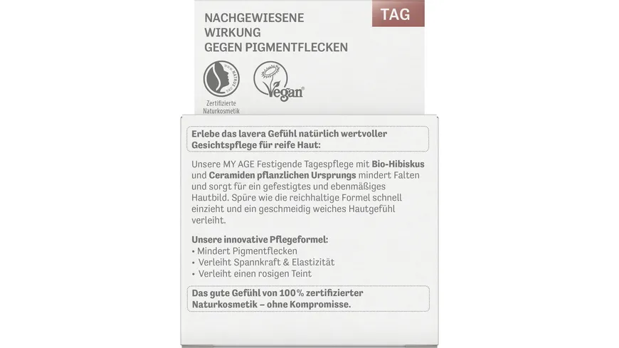 lavera MY AGE Festigende Tagespflege 50 ml