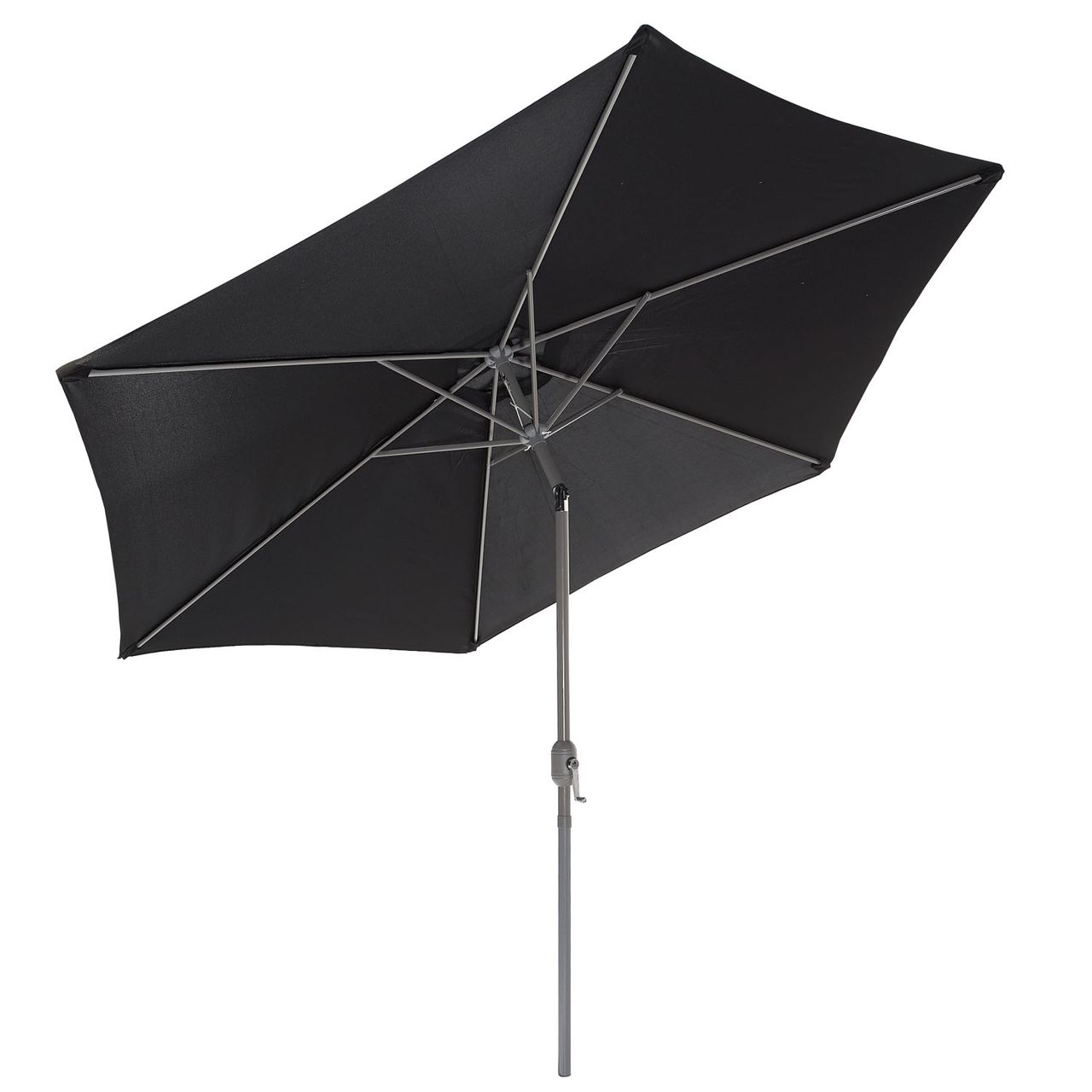 Weles Sonnenschirm, Stahl,  200 cm, anthrazit
