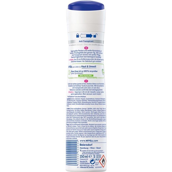 Black & White Deodorant Spray