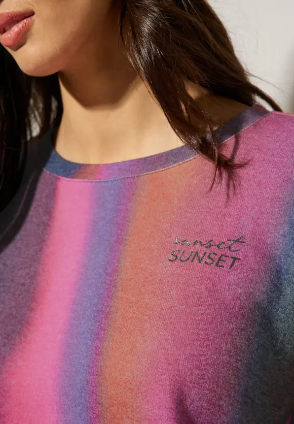 Street One Shirt mit Brustprint