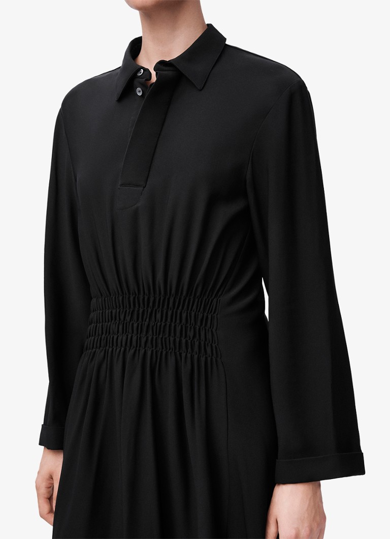 Rochie cămașă midi LOEWE cu volane