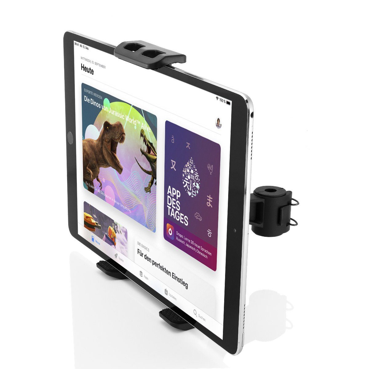 MidGard Universal Autositz-Kopfstützenhalterung für Tablet PC / Smartphone Tablet-Halterung