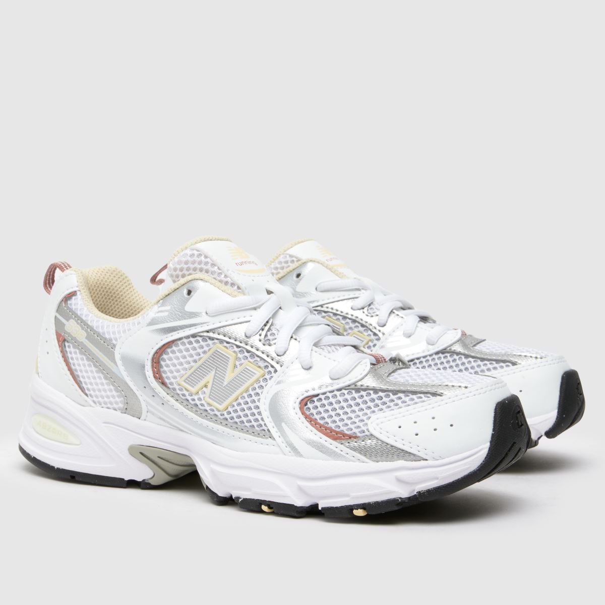 New Balance fehér és sárga 530 lányka edzőcipő