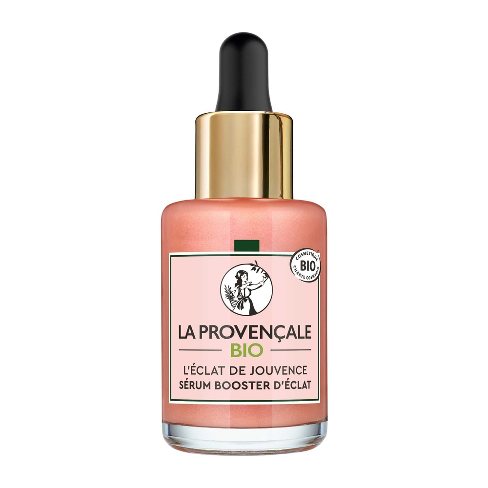 La Provençale Sérum éclat de Jouvence Sérum éclat repulpant peaux fatiguées certifié bio