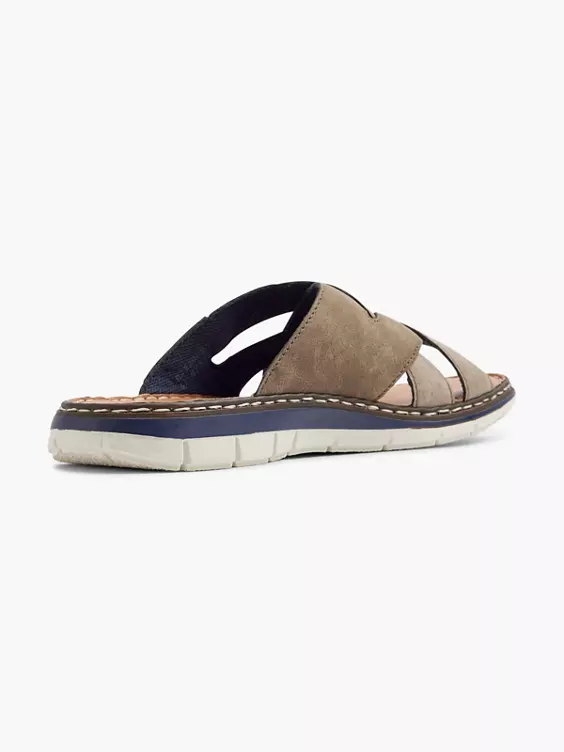 Rieker Leder Pantolette