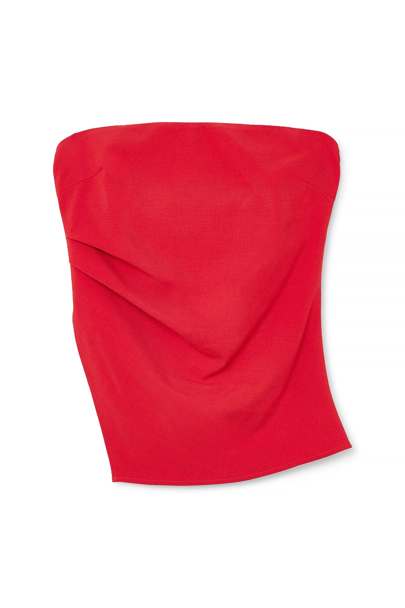 Asymmetrisches Bandeau-Oberteil