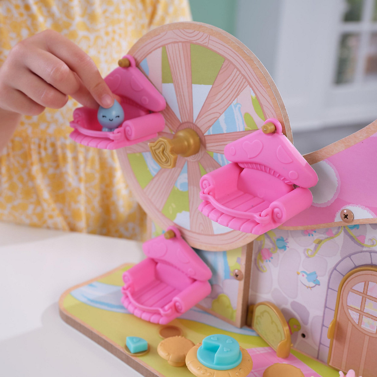 Lil' Green World Ferris Wheel Fairy Cottage