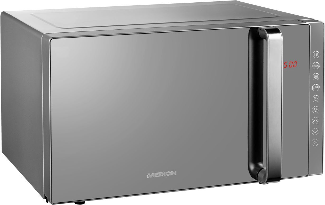 Medion® Mikrowelle MD 17495, Grill und Heißluft, 23 l, 10 Automatikprogramme