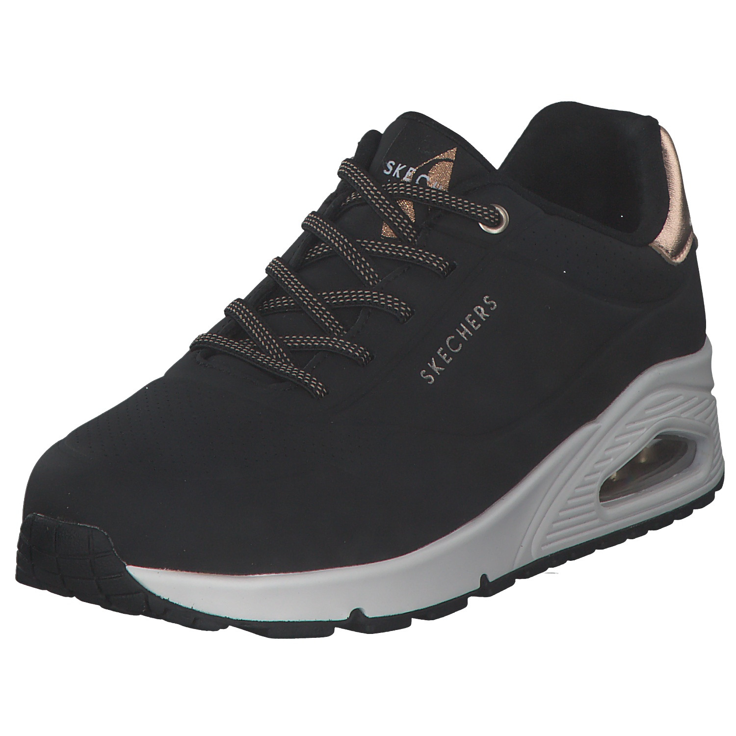 Skechers 155196, Sneakers Low, Damen, Schwarz