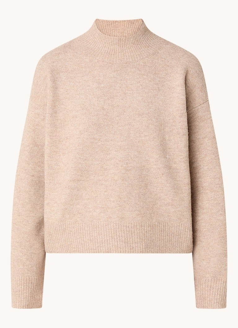 Maglione Paulina Neo Noir in pregiata maglia di misto lana con motivo variegato