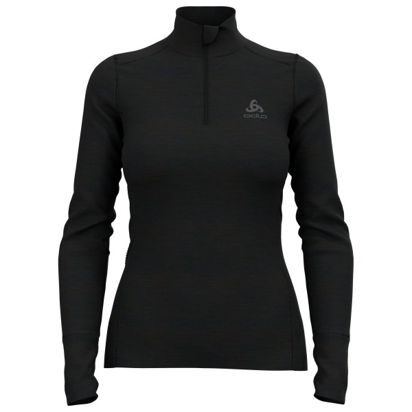 Odlo - Women's BL Top Turtle Neck L/S Half Zip Merino 2 - Merinounterwäsche