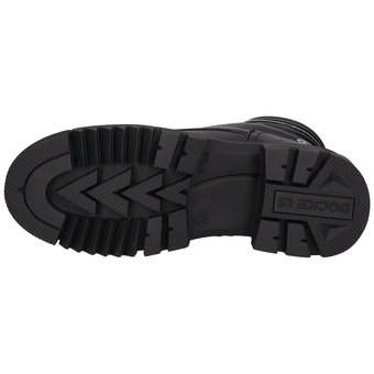 Dockers Schnür Boots in schwarz