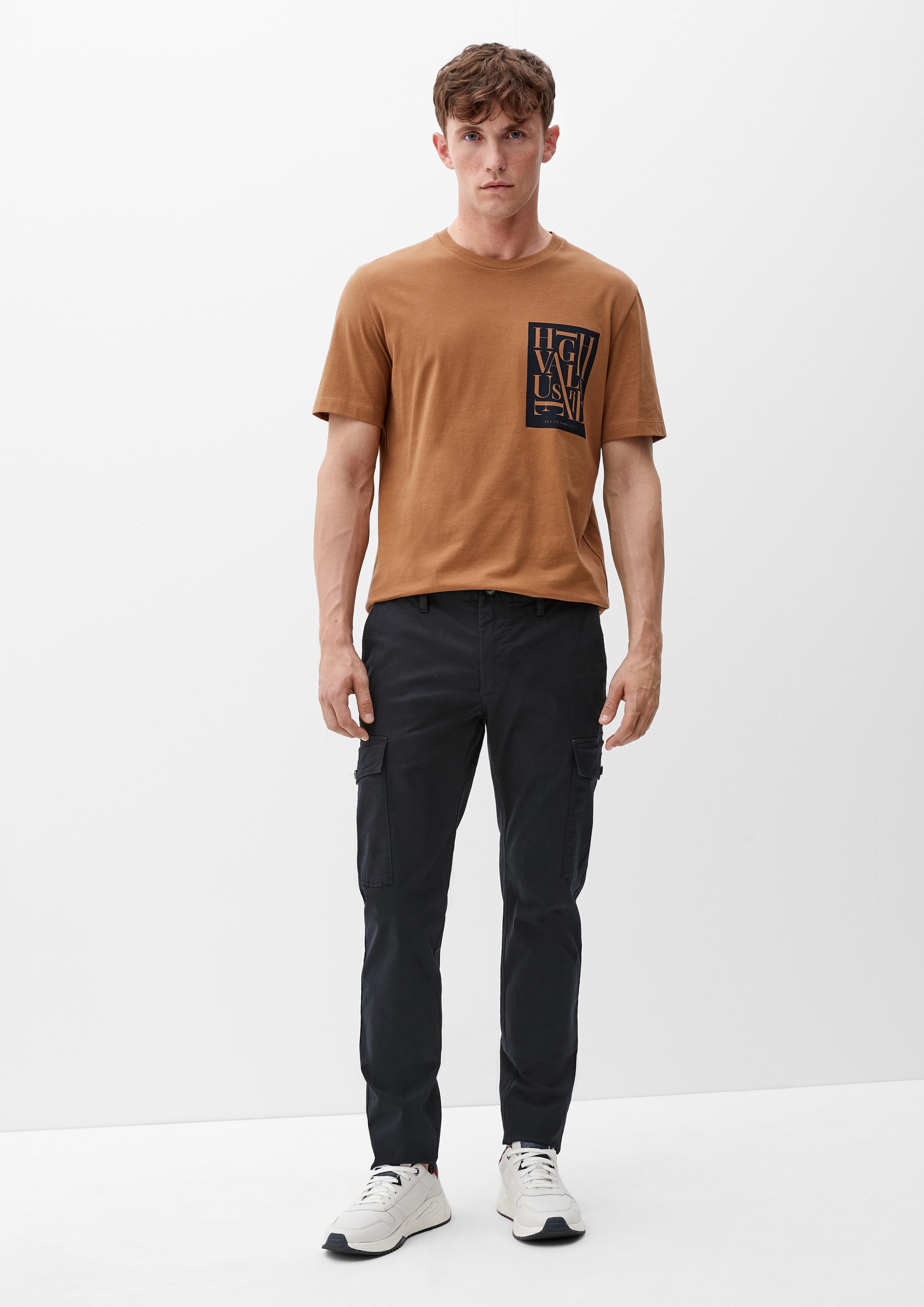 Regular: Elastische Cargohose  2121476-5959